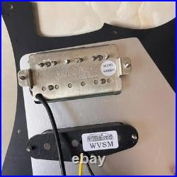 Black Lefty HSH Guitar Loaded Prewired Pickguard Wilkinson Pickups Fit Strat ST Black Lefty HSH Guitar Loaded Prewired Pickguard Wilkinson Pickups Fit Strat ST
