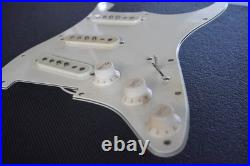 CVG Stratocaster Pickguard Loaded Fat 59's Custom Wound Pickups