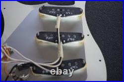 CVG Stratocaster Pickguard Loaded Fat 59's Custom Wound Pickups