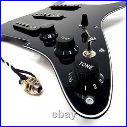 Carparelli 9-Way Strat Mod Pro-Built Loaded Pickguard with Vintage Tone System