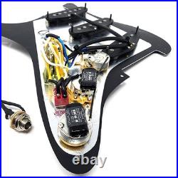 Carparelli 9-Way Strat Mod Pro-Built Loaded Pickguard with Vintage Tone System