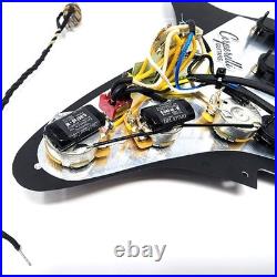 Carparelli 9-Way Strat Mod Pro-Built Loaded Pickguard with Vintage Tone System