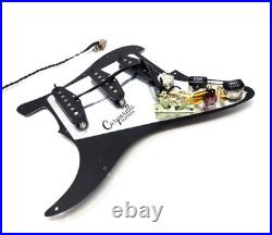 Carparelli 9-Way Strat Mod Pro-Built Loaded Pickguard with Vintage Tone System