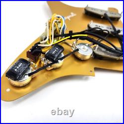 Carparelli Fully Loaded Aluminum Pickguard 9 Way Strat Wiring Gold Aluminum Carparelli Fully Loaded Aluminum Pickguard 9 Way Strat Wiring Gold Aluminum