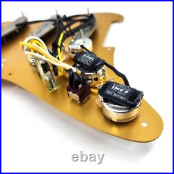 Carparelli Fully Loaded Aluminum Pickguard 9 Way Strat Wiring Gold Aluminum Carparelli Fully Loaded Aluminum Pickguard 9 Way Strat Wiring Gold Aluminum