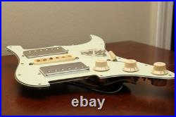 Custom HSH Loaded Strat Pickguard Bare Knuckle Mules + Fralin Blues Special