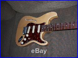 Custom Semi Hollow Strat Style Cozart with Made In USA 920D 1963 Loaded Pickguard