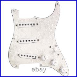 DiMarzio Richie Kotzen Strat Replacement Loaded pickguard pearl white DiMarzio Richie Kotzen Strat Replacement Loaded pickguard pearl white