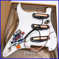Dual Rails Pickups Guitar Prewired Loaded Pickguard Fit Stratocaster Strat Dual Rails Pickups Guitar Prewired Loaded Pickguard Fit Stratocaster Strat