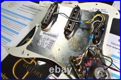 Dual Stratbucker CoreT SSS 1993 Loaded Fender Pickguard Stratocaster Hot Wired