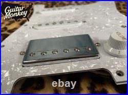 Dumblebucker Loaded PickGuard Plug&Play CTS Pots orange drops upgrade in minutes