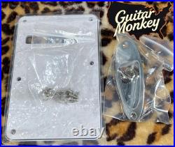 Dumblebucker Loaded PickGuard Plug&Play CTS Pots orange drops upgrade in minutes