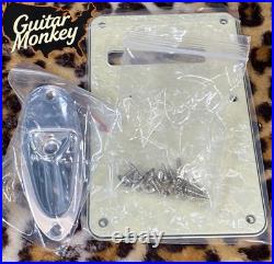 Dumblebucker Loaded PickGuard Plug&Play CTS Pots orange drops upgrade in minutes