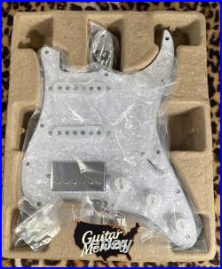 Dumblebucker Loaded PickGuard Plug&Play CTS Pots orange drops upgrade in minutes
