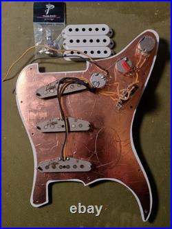 Dylan Talks Tone Loaded Fender Strat Pickguard sss custom