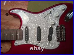 Dylan Talks Tone Loaded Fender Strat Pickguard sss custom