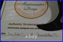 EASY RIDER Fender Hot Wired Player Loaded Stratocaster Pickguard POWERSHIFTERT