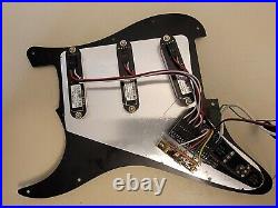 EMG RA5 Active Pickups Loaded Pickguard. Electric Guitar. Stratocaster. Strat