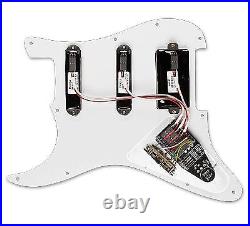 EMG SL20 Steve Lukather Prewired/Loaded Guitar Pickguard Set for Strat, Black