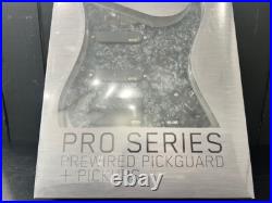 EMG SL20 Steve Lukather Prewired/Loaded Guitar Pickguard Set for Strat Black