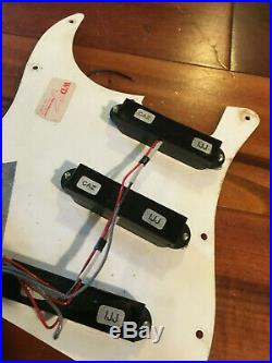 EMG S Pickup Stratocaster Loaded Pickguard Assembly Fender Strat