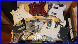 Electric Guitar Pickguard Lot Strat/Tele Jbass Lp New Multicolor + 3 Loaded