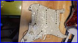 Electric Guitar Pickguard Lot Strat/Tele Jbass Lp New Multicolor + 3 Loaded