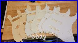 Electric Guitar Pickguard Lot Strat/Tele Jbass Lp New Multicolor + 3 Loaded
