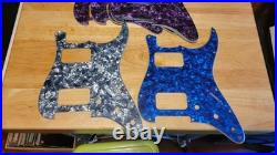 Electric Guitar Pickguard Lot Strat/Tele Jbass Lp New Multicolor + 3 Loaded
