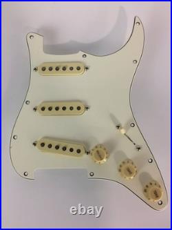 Excellent Fender Custom Shop Custom'69 SSS Loaded Stratocaster Pickguard, Parch