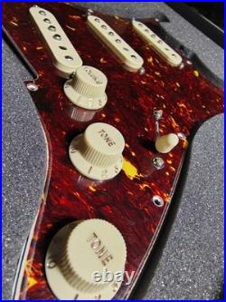 FENDER Fat 50's CUSTOM SHOP Loaded TORTOISE Pickguard- Mint, UNUSED