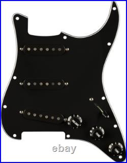 FENDER Pre-Wired Pure Vintage'59 Loaded Strat withRWRP Middle, Black, 11-Hole FENDER Pre-Wired Pure Vintage'59 Loaded Strat withRWRP Middle, Black, 11-Hole