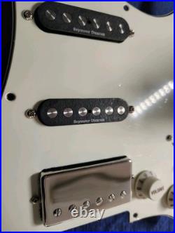 FENDER SEYMOUR DUNCAN LOADED PICKGUARD N. O. S. Trembucker-5 + Quarter Pounders FENDER SEYMOUR DUNCAN LOADED PICKGUARD N. O. S. Trembucker-5 + Quarter Pounders
