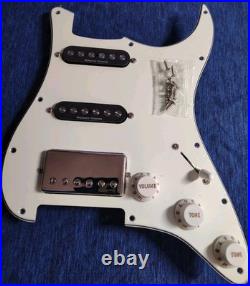 FENDER SEYMOUR DUNCAN LOADED PICKGUARD N. O. S. Trembucker-5 + Quarter Pounders FENDER SEYMOUR DUNCAN LOADED PICKGUARD N. O. S. Trembucker-5 + Quarter Pounders