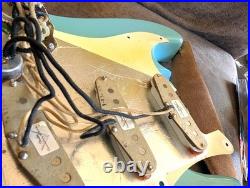 FENDER STRATOCASTER PICKUP SET LOADED PICKGUARD wound by ABIGAIL YBARRA