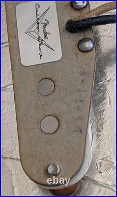 FENDER STRATOCASTER PICKUP SET LOADED PICKGUARD wound by ABIGAIL YBARRA