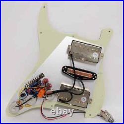 FOR Strat Guitar Prewired Loaded Pickguard Coil Splitting Alnico 5 Pickup New
