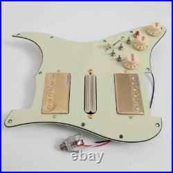 FOR Strat Guitar Prewired Loaded Pickguard Coil Splitting Alnico 5 Pickup New
