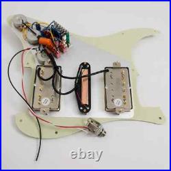 FOR Strat Guitar Prewired Loaded Pickguard Coil Splitting Alnico 5 Pickup New