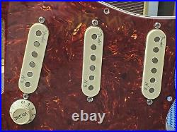 Fender American Deluxe Strat LOADED PICKGUARD S-1 & N3 USA Noiseless Pickups