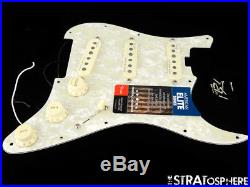 Fender American Elite Stratocaster LOADED PICKGUARD Strat S1 Noiseless USA Pearl