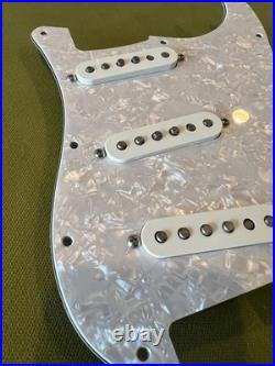 Fender American Pro Stratocaster Loaded Pickguard V-Mod Pickups Pearloid USA
