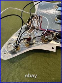 Fender American Pro Stratocaster Loaded Pickguard V-Mod Pickups Pearloid USA