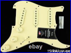 Fender American Professional II Strat LOADED PICKGUARD, Tim Shaw VMod Aged White