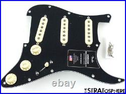 Fender American Professional II Strat LOADED PICKGUARD, Tim Shaw V-Mod BLK Black