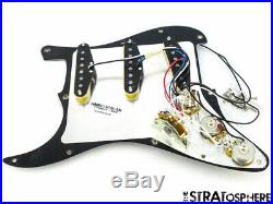 Fender American Professional Stratocaster LOADED PICKGUARD Strat V-Mod Black
