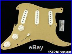 Fender American Professional Stratocaster LOADED PICKGUARD Strat Vintage 65 Gold