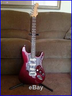 Fender American Strat Plus 1989, Modded withBrian May Tri Sonic Loaded Pickguard