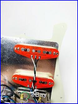 Fender American Ultra Strat HSS Loaded Pickguard Noiseless USA With Output Jack