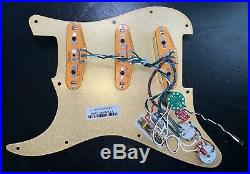 Fender American Ultra Strat SSS Loaded Pickguard with Noiseless and S1 Switching